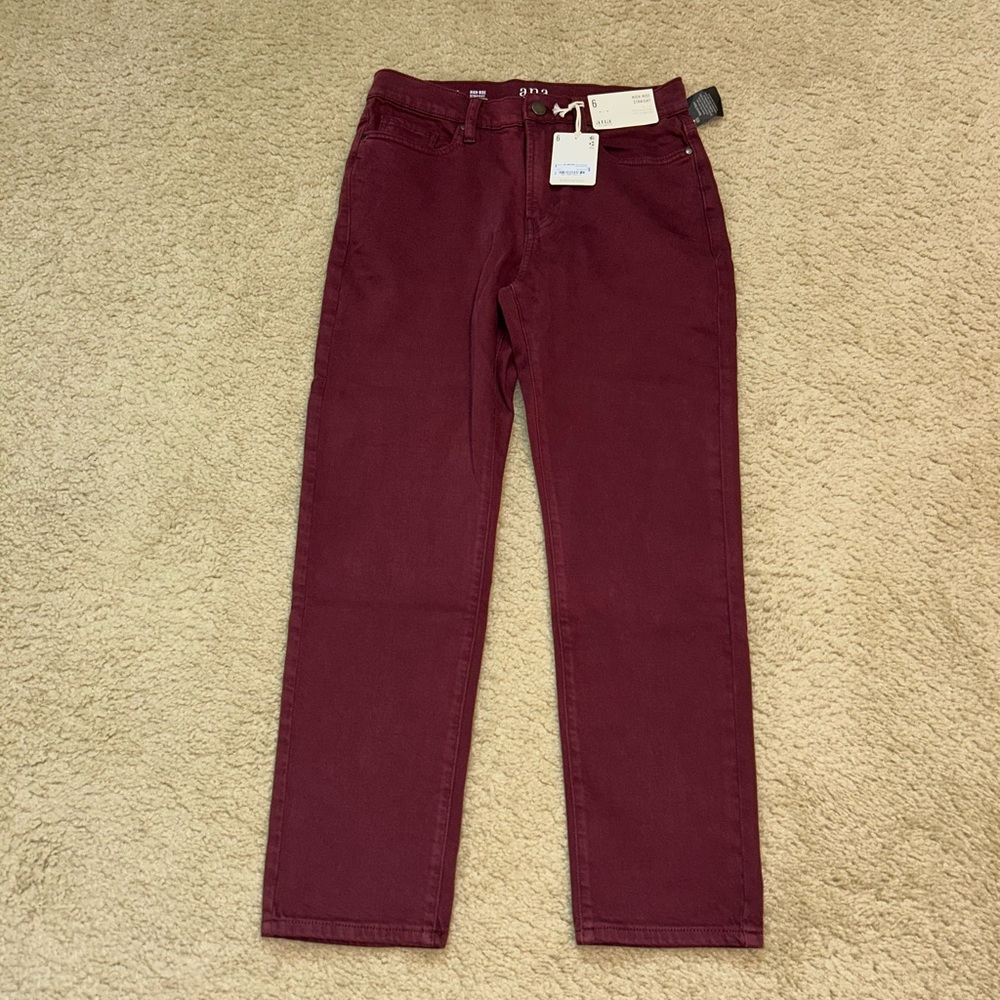 🩷♦️NWT a.n.a High Rise Straight Pants🩷